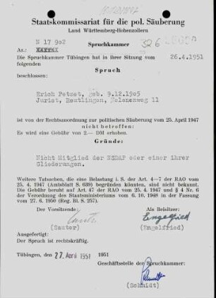 Petzet, Erich