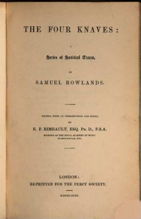 Percy Society. 9. 1844