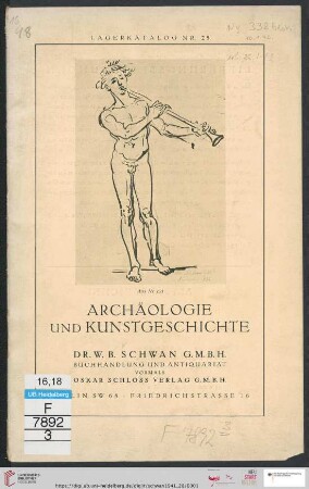Archäologie und Kunstgeschichte (Katalog-Nr. 28)