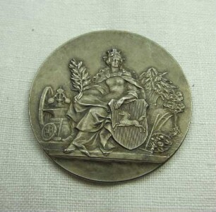 Medaille 50 Jahre Land & Forstwirtschaftlicher Verein, Einbeck 1855-1905