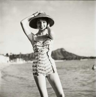 Modeaufnahme, Modell Elsa Martinelli