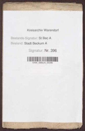 Städtische Einzelrechnungen