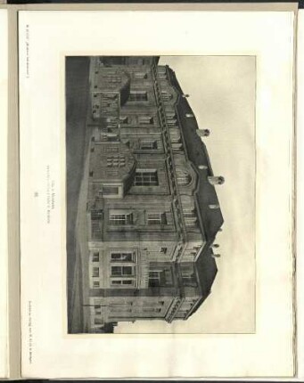 Villa in Mannheim. Außenansicht.