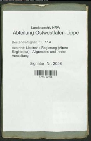 Konzessionierung der Scherenschleifer