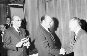 Freiburg: Ansprache und Glückwünsche; Bürgermeister Heidel