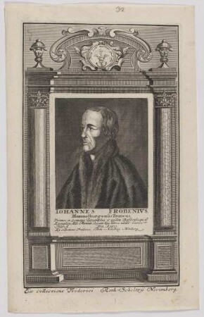 Bildnis des Iohannes Frobenivs