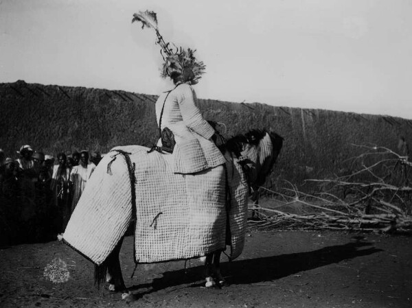 Rider with cotton armour