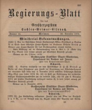 Nr. 24 : 29. November 1873