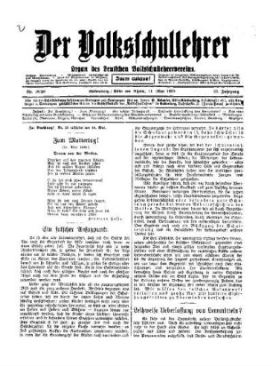 Ein falscher Ansatzpunkt