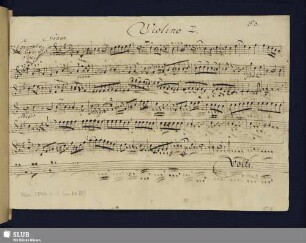 [No.3.] Concerto [c-Moll] Violino 2.