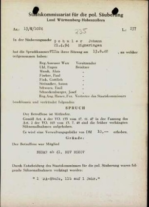 Schuler, Johann