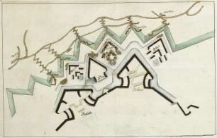 WHK 23 Österreichischer Sukzessionskrieg 1740-1748 bis zum Aachener Frieden: Plan der Belagerung von Bergen op Zoom, 1747