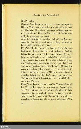 Erlebnis im Baskenland