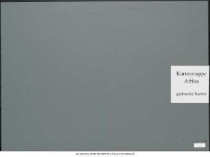 Ober-Guinea, von Cap Palmas bis Dabone : 1892-1896 : Kartensammlung