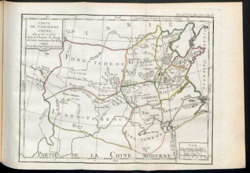 Carte de l'ancienne Chine, ...