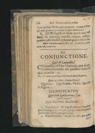 De Conjunctione.