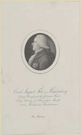 Bildnis des Carl August von Hardenberg