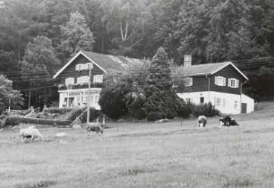Ohorn, Jugendherberge : Ohorn. Jugendherberge "Martin Andersen Nexö" (1936/1937). Gartenansicht