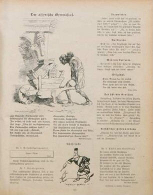 "Der assyrische Gymnasiast" "Rätselecke"