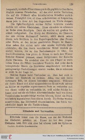 Elfenbein und Verwandtes