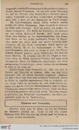 Elfenbein und Verwandtes