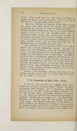 2. Die Revolution in Polen (1830-1832)