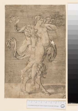 Satyr und Nymphe