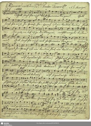 [Solo and coro:] Tenore 1.mo