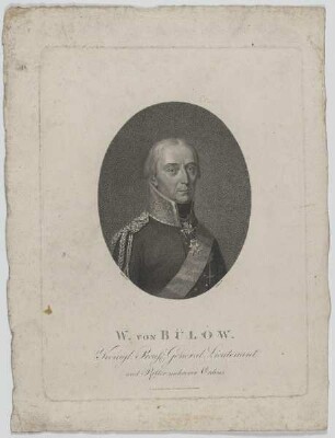 Bildnis des W. von Bülow