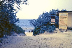 Polen: Kahlberg: Ostseestrand