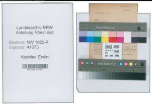 Entnazifizierung Erwin Koehler , geb. 00.00.0000 ()