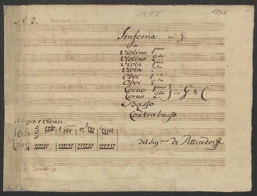 Sinfonien; orch; G-Dur; K 86; G G10