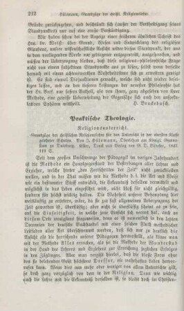 212-241 Praktische Theologie