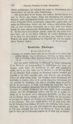 212-241 Praktische Theologie