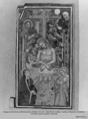 Schmerzensmann mit Arma Christi