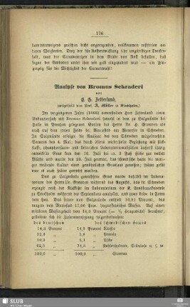 Analyse von Bromus Schraderi