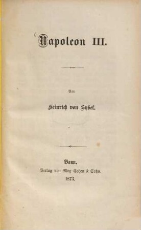 Napoleon III.