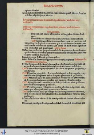 Liber XXXII. Ex libris priorum analyticorum.