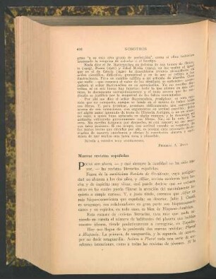Nuevas revistas españolas