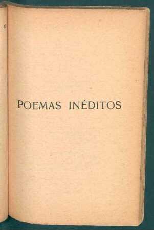 Poemas inéditos