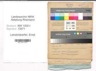 Entnazifizierung Ernst Lanzendoerfer, geb. 28.11.1906 (Angestellter)