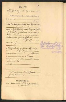 Standesamtsbuch der Stadt Aschaffenburg: Geburten 365/1900 - 184/1901