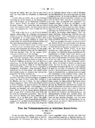 Über den Volksschulunterricht in weiblichen Handarbeiten : (Fortsetzung)
