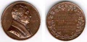 Medaille auf die Anwesenheit des Generals Lafayette beim Kongress der Vereinigten Staaten von Amerika als "Gast der Nation"