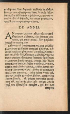 De Annis.