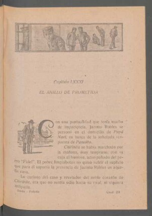 Capítulo LXXXI - El anillo de prometida