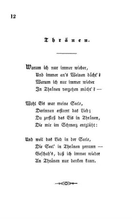 Thränen