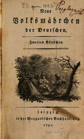 Neue Volksmährchen der Deutschen, 2