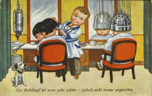 Der Bubikopf ist zwar sehr schön