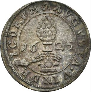 Halbbatzen der Reichsstadt Augsburg, 1625